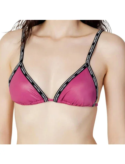 Dámský vrchní díl plavek Core Logo KW0KW01977-VUX - Calvin Klein Dámský vrchní díl plavek Core Logo KW0KW01977-VUX - Calvin Klein