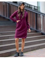 Sukienka casual z kapturem model 21781266 - Moon