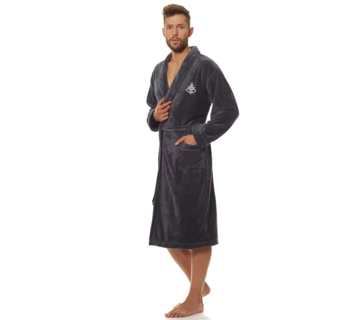 Pánský župan 2114 Marine graphite - L&L Pánský župan 2114 Marine graphite - L&L