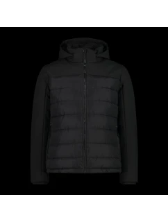 pánská zimní bunda s kapucí sportovní zateplená černá model 21350612 pánské - CMP