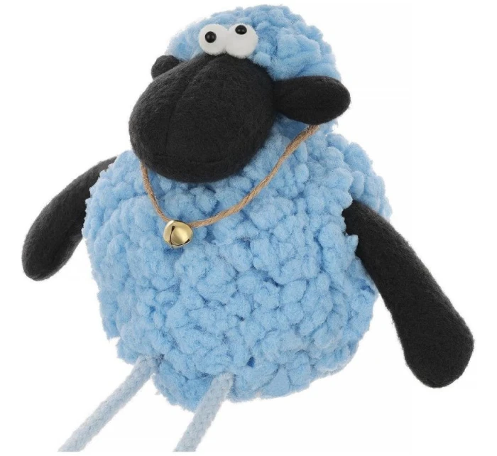 SITTING BARANGE BLUE 10+25CM spring decoration dětské