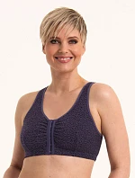 Chirurgická podprsenka Hazel zapínání vpředu 5765X steel grey - Anita Care