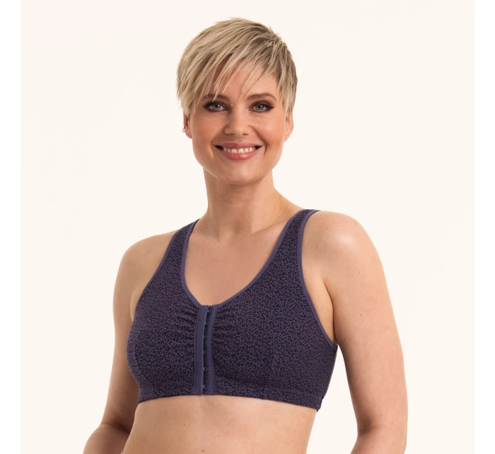 chirurgická podprsenka zapínání vpředu steel grey  model 20998784 - Anita Care