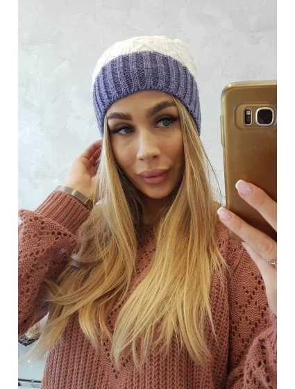 Bibiana fleecová čepice model 18751215 - K-Fashion Bibiana fleecová čepice model 18751215 - K-Fashion