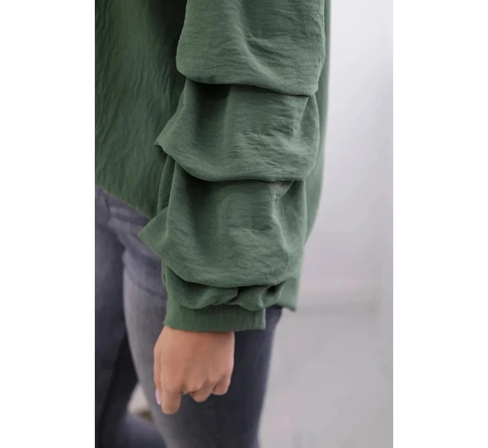 Španělská halenka model 22025176 khaki - Kesi