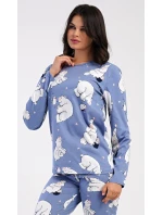 Dámské pyžamo dlouhé a model 21417091 - Vienetta