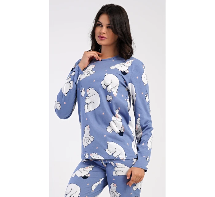 Dámské pyžamo dlouhé a model 21417091 - Vienetta
