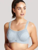 Sportovní podprsenka Panache 5021 grey/marl 30 F Sv. šedá