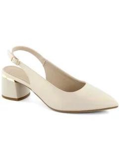 Sergio Leone W SK439B perleťové elegantní plné sandály