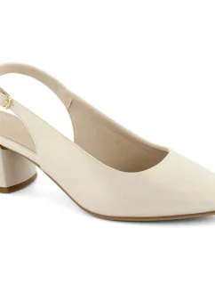 Sergio Leone W SK439B perleťové elegantní plné sandály