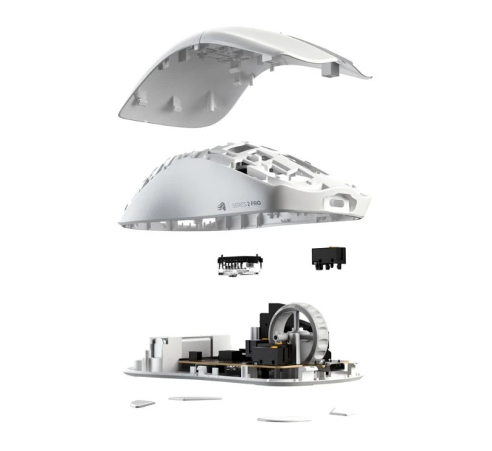 Bezdrátová herní myš Glorious Series 2 PRO - bílá