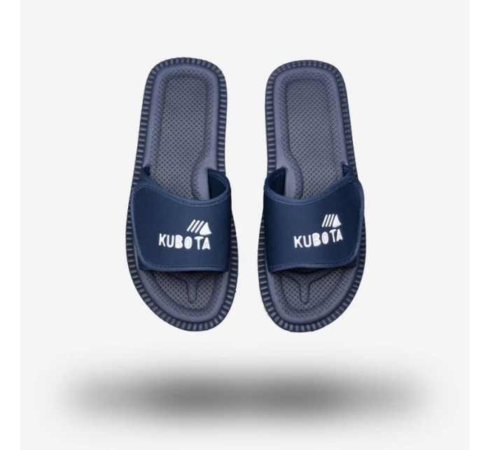Sportovní žabky na suchý zip navy blue Kubota Sportovní žabky na suchý zip navy blue Kubota