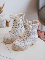 Dětské Boty S Zipem Bežové model 21634754 - Boto