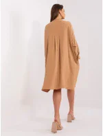 Sukienka DHJ SK model 21110935 camelowy - FPrice