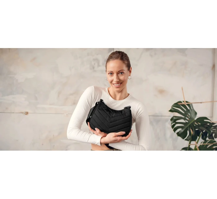 Crossbody kabelka VUCH Liva Black Crossbody kabelka VUCH Liva Black