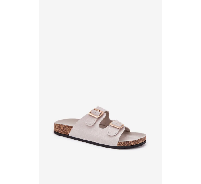 Pantofle model 215424 Step in style Pantofle model 215424 Step in style