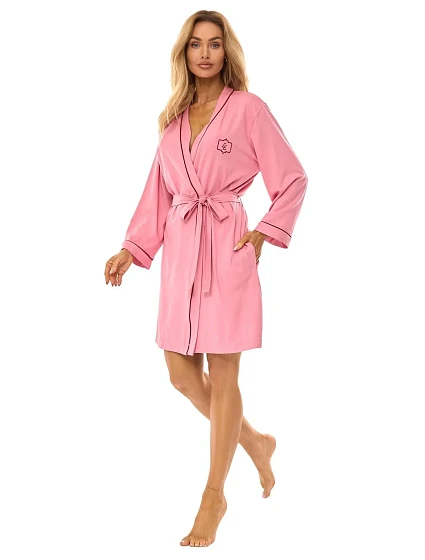 model 22260686 Dámský viskózový župan SXL - L&L model 22260686 Dámský viskózový župan SXL - L&L