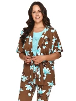 Dámský župan 2715 brown - TARO