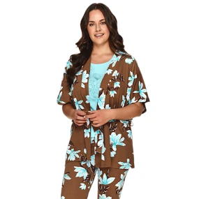 Dámský župan model 17079998 brown - Taro