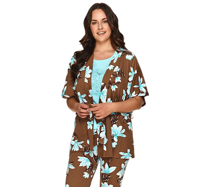 Dámský župan 2715 brown - TARO