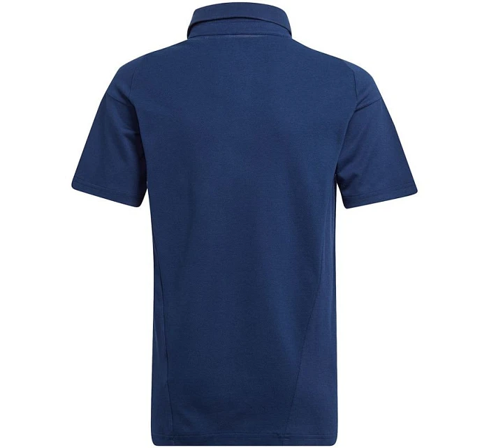 Dětské bavlněné tričko adidas Tiro 23 Competition tmavě modré HK8053