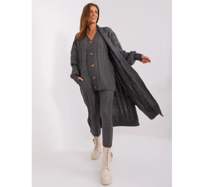 Kardigan BA SW  ciemny szary model 21107628 - FPrice