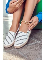 Dámské klasické espadrilky Big Star - bílé Dámské klasické espadrilky Big Star - bílé