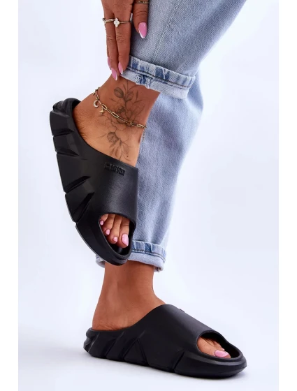 Dámské lehké pěnové pantofle Big Star Černé