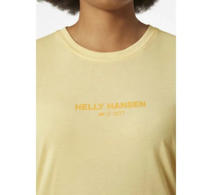 Dámské tričko Allure W 53970 367 žluté - Helly Hansen Dámské tričko Allure W 53970 367 žluté - Helly Hansen