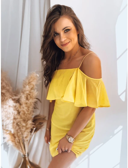 Šaty ALISS žluté FashionStreet EY2293