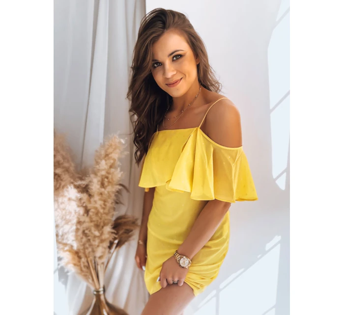 Šaty ALISS žluté FashionStreet EY2293