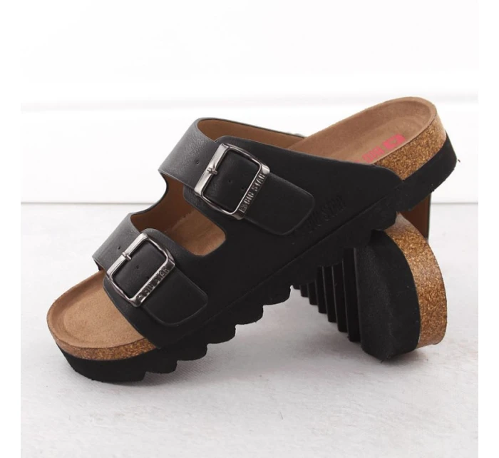 M žabky s přezkami model 20898674 - Big Star M žabky s přezkami model 20898674 - Big Star