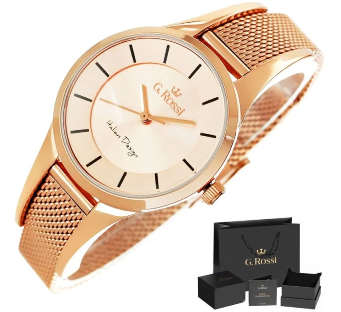 Dámské hodinky G.Rossi 8154B-4D2 + BOX Dámské hodinky G.Rossi 8154B-4D2 + BOX