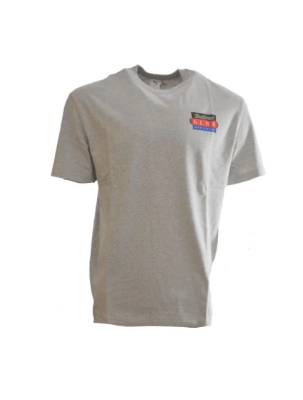 BUTTER GOODS x PUMA Grafické tričko Light Gray Heather - 534058-04