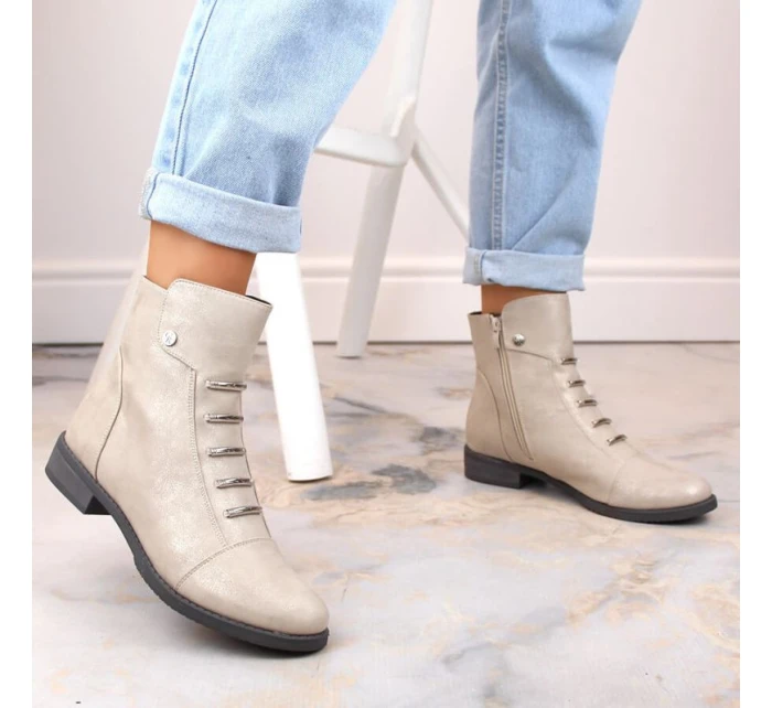 Jezzi W JEZ52K Glitter zateplené boty