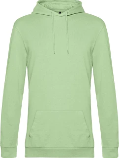 B&C #Hoodie Pánská mikina s kapucí 01.U03W light jade