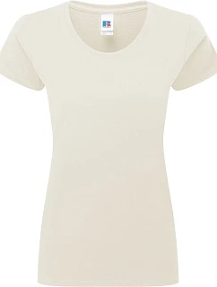 Dámské tričko z těžké bavlny "Authentic" 10. natural model 22447574 - Russell Athletic