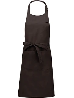 K 890 Zástěra s laclem  chocolate model 22435326 - Kariban