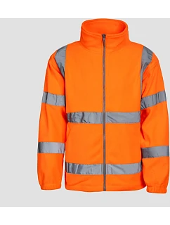 – Bezpečnostní fleecová bunda 76. orange model 22502690 - Korntex