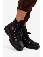 Zateplené dámské na platformě černé model 21714441 - Boto Zateplené dámské na platformě černé model 21714441 - Boto