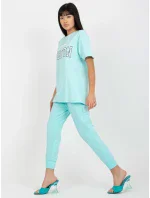 Dámské tričko EM TS 527 1.26X mentolová - FPrice