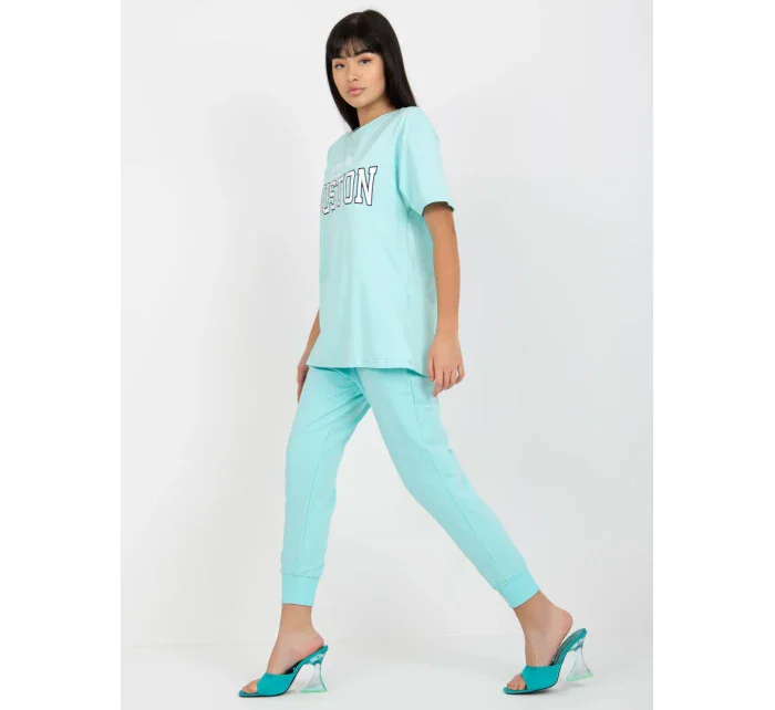 Dámské tričko EM TS 527 1.26X mentolová - FPrice