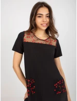 LK SK 506790 šaty.45 černá