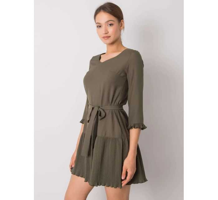 Šaty LK SK 507733.80P khaki