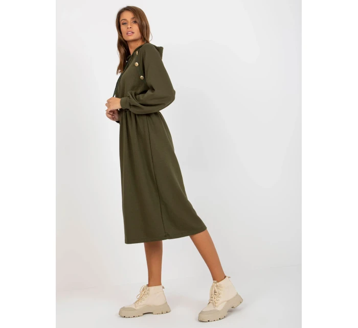 Dámské šaty RV SK 8336 khaki