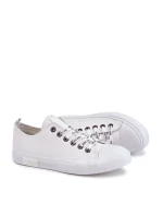 Pánské kožené tenisky Big Star KK174052 Bílá Pánské kožené tenisky Big Star KK174052 Bílá