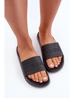 Lehké Dámské Pantofle Big Star OO274044 Černé Lehké Dámské Pantofle Big Star OO274044 Černé