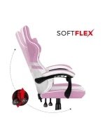 Herní židle Force model 21326172 Pink Mesh - Huzaro