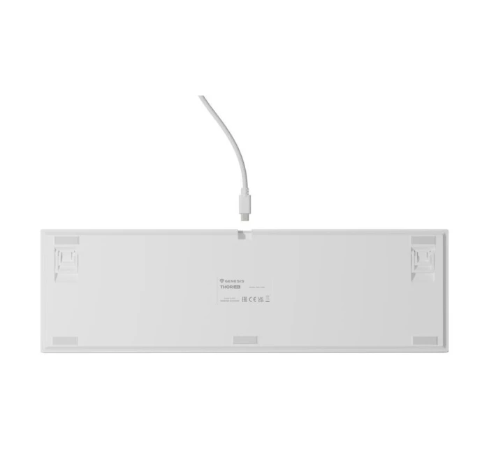 GENESIS THOR 404 Univerzální USB QWERTY klávesnice česky Bílá