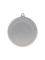 Obecná stříbrná medaile s prostorem pro emblém 50 mm - ocelová medaile Obecná stříbrná medaile s prostorem pro emblém 50 mm - ocelová medaile